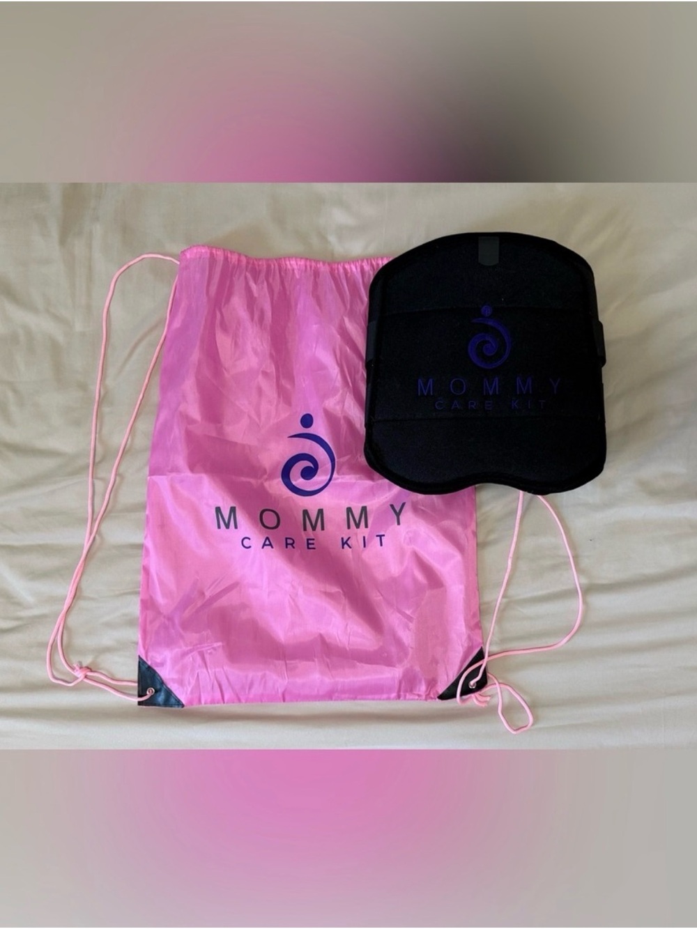 Mommy Care Kit 3-in-1 Postpartum Belly Wrap Abdominal Binder XL/XXL With Bag